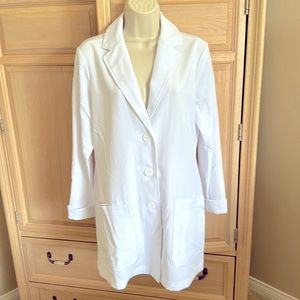 Women’s white lab coat